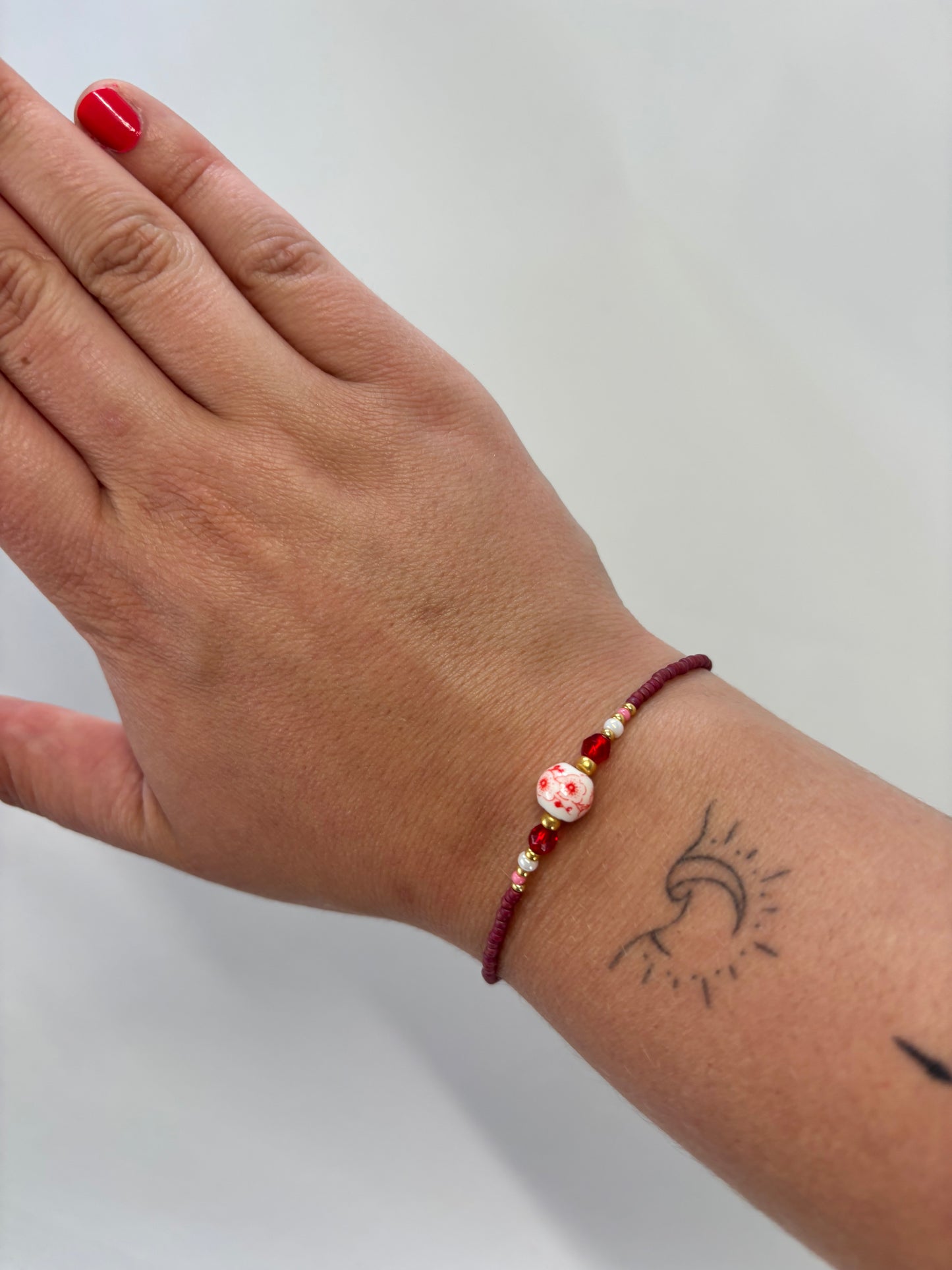 Handgemaakt kralen armbandje