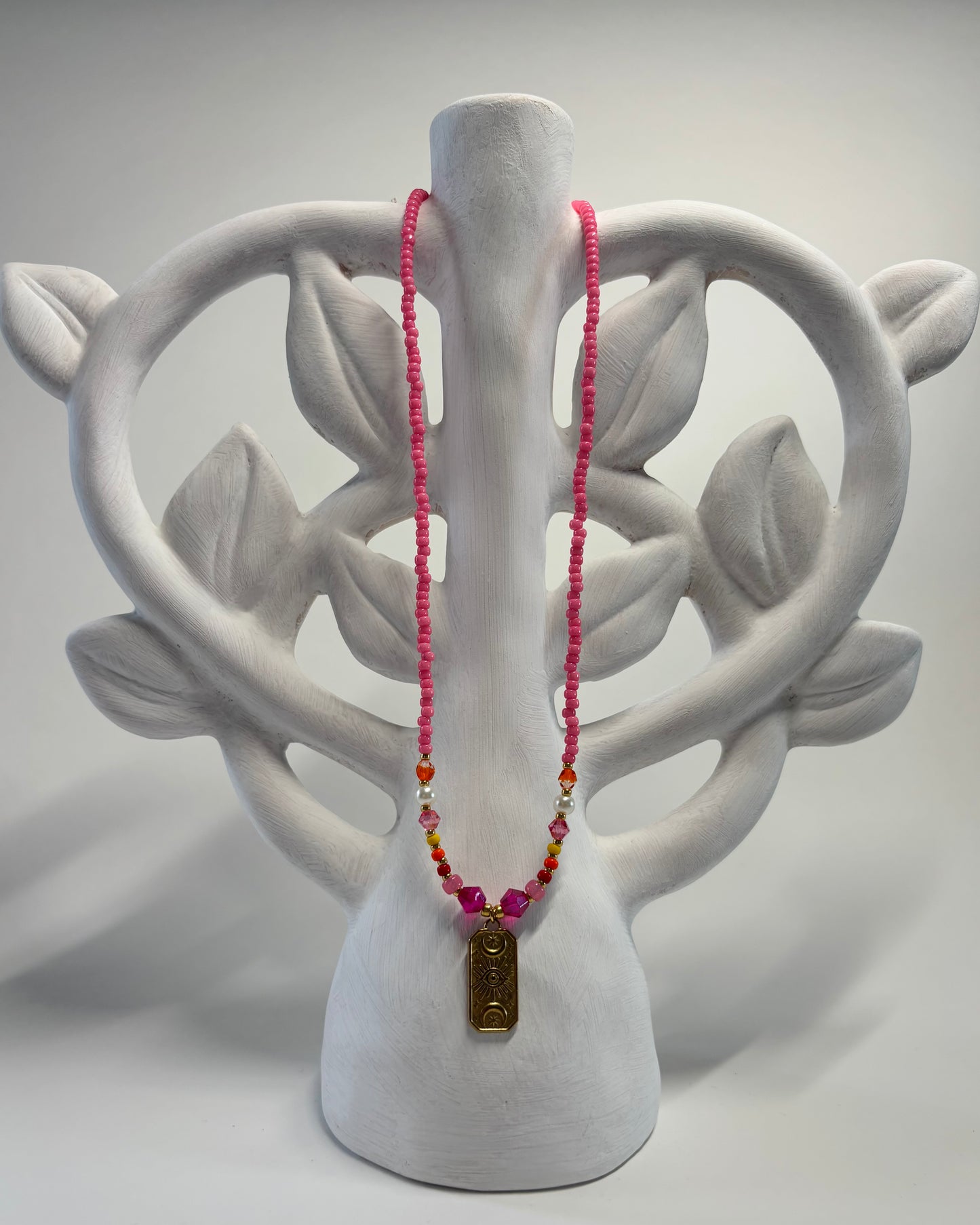 - Handgemaakte kralen ketting