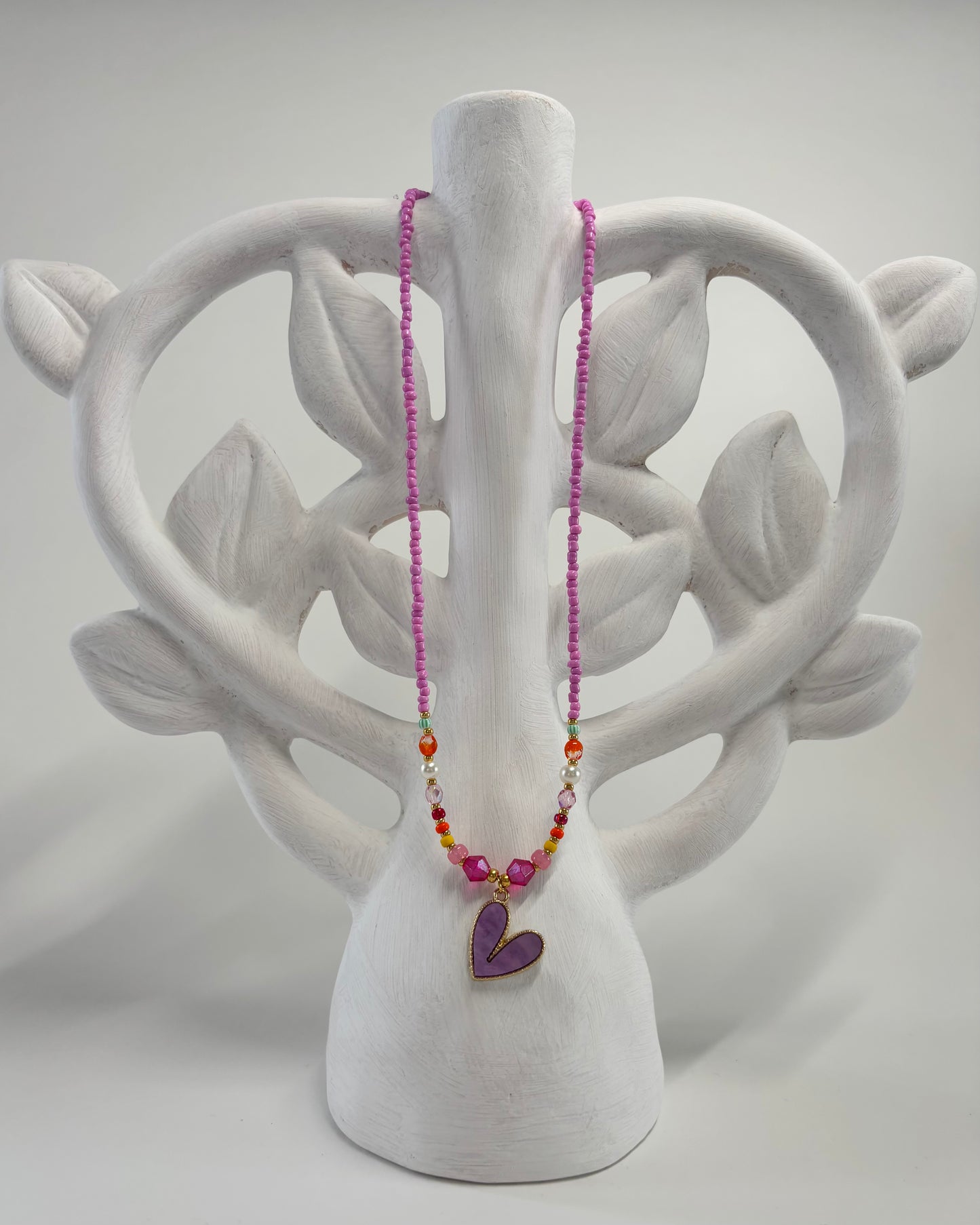 - Handgemaakte kralen ketting