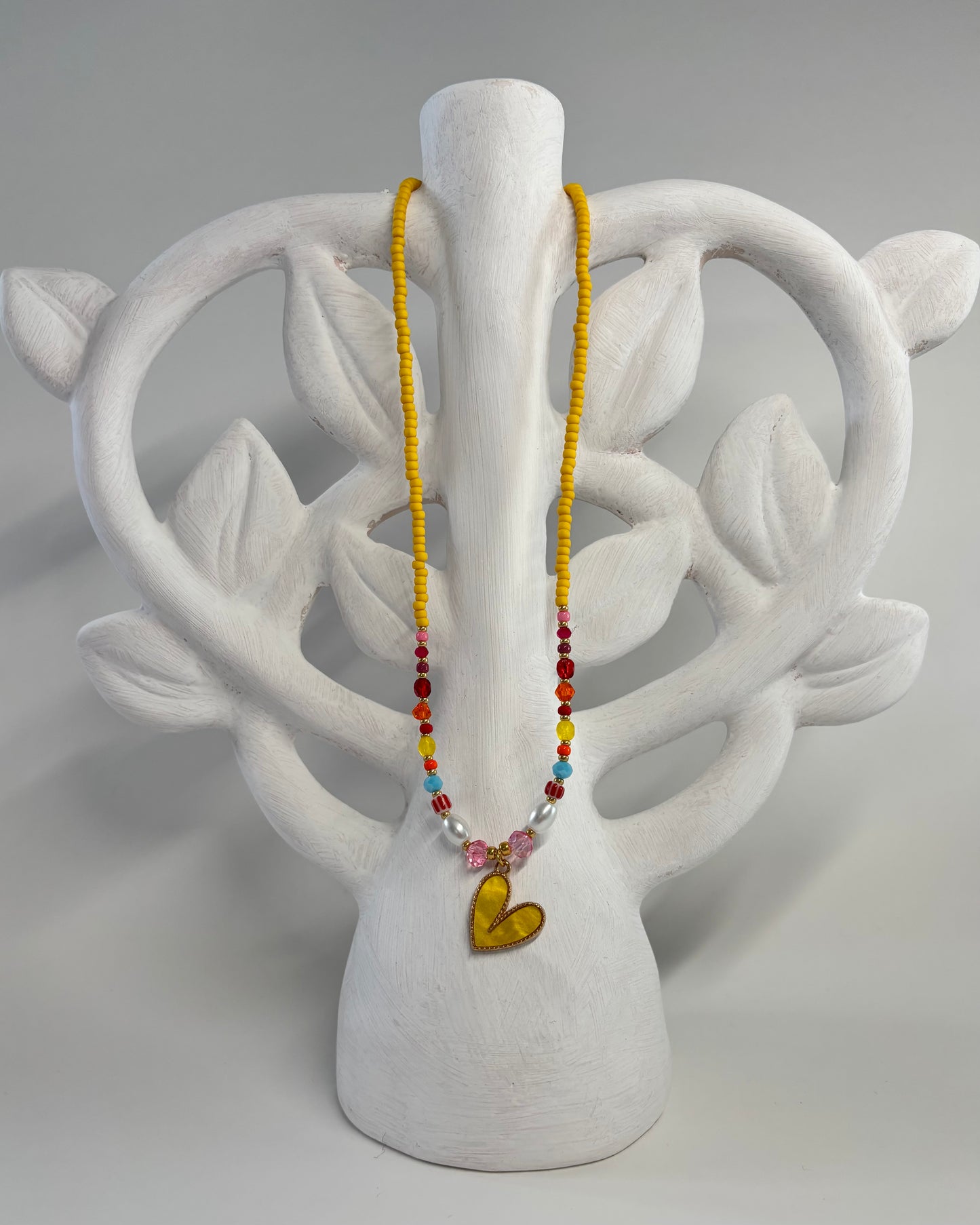 - Handgemaakte kralen ketting