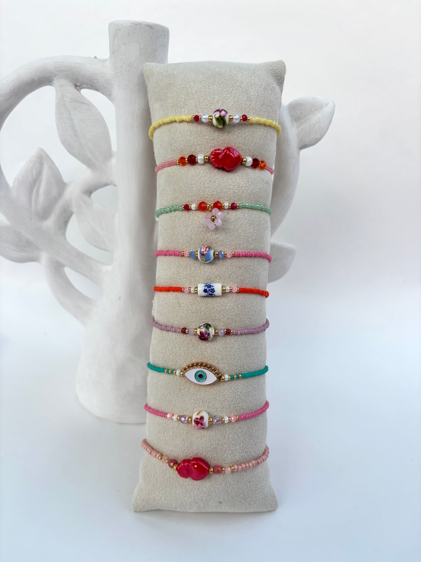 - Handgemaakt kralen armbandje