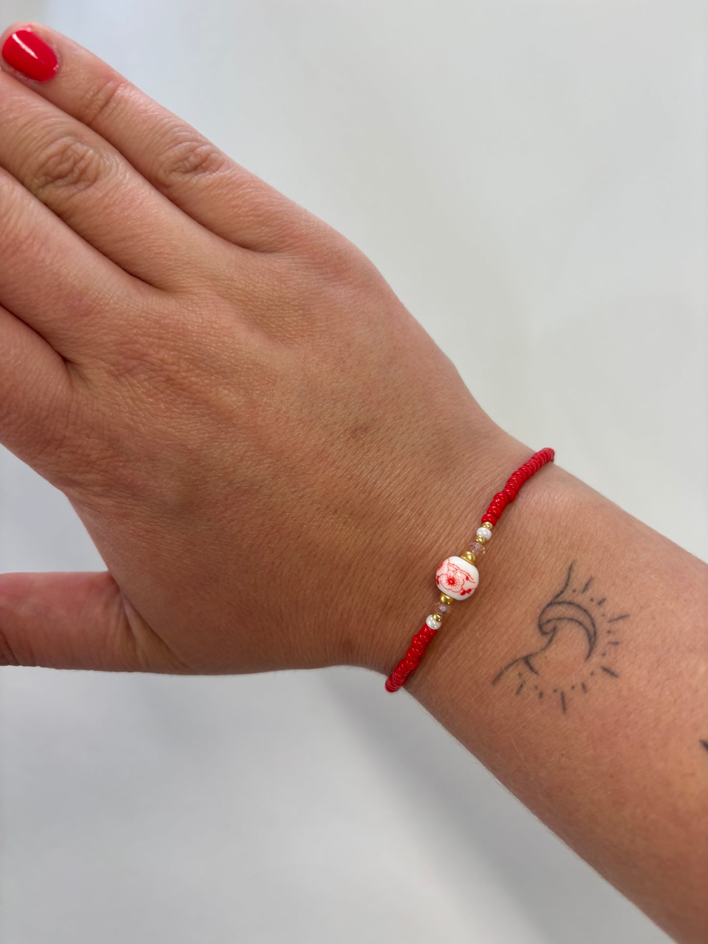 Handgemaakt kralen armbandje