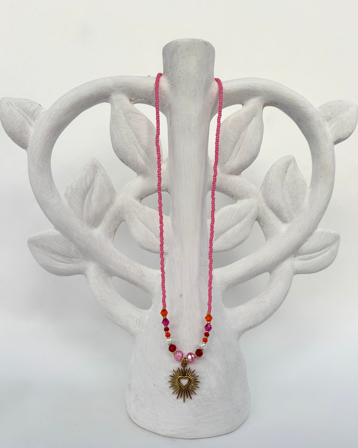 - Handgemaakte kralen ketting