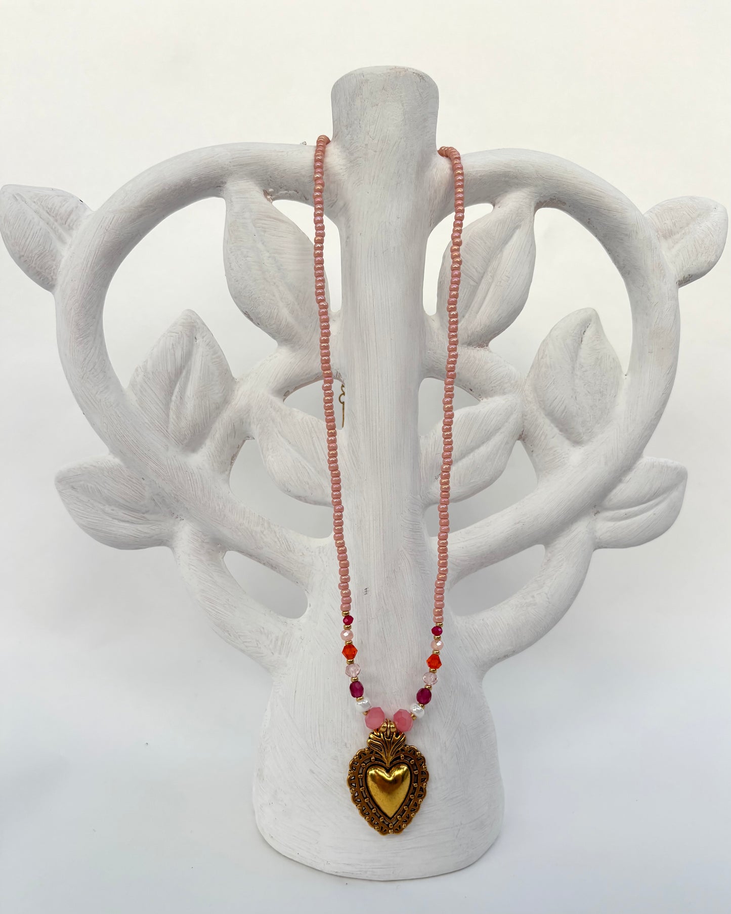 - Handgemaakte kralen ketting