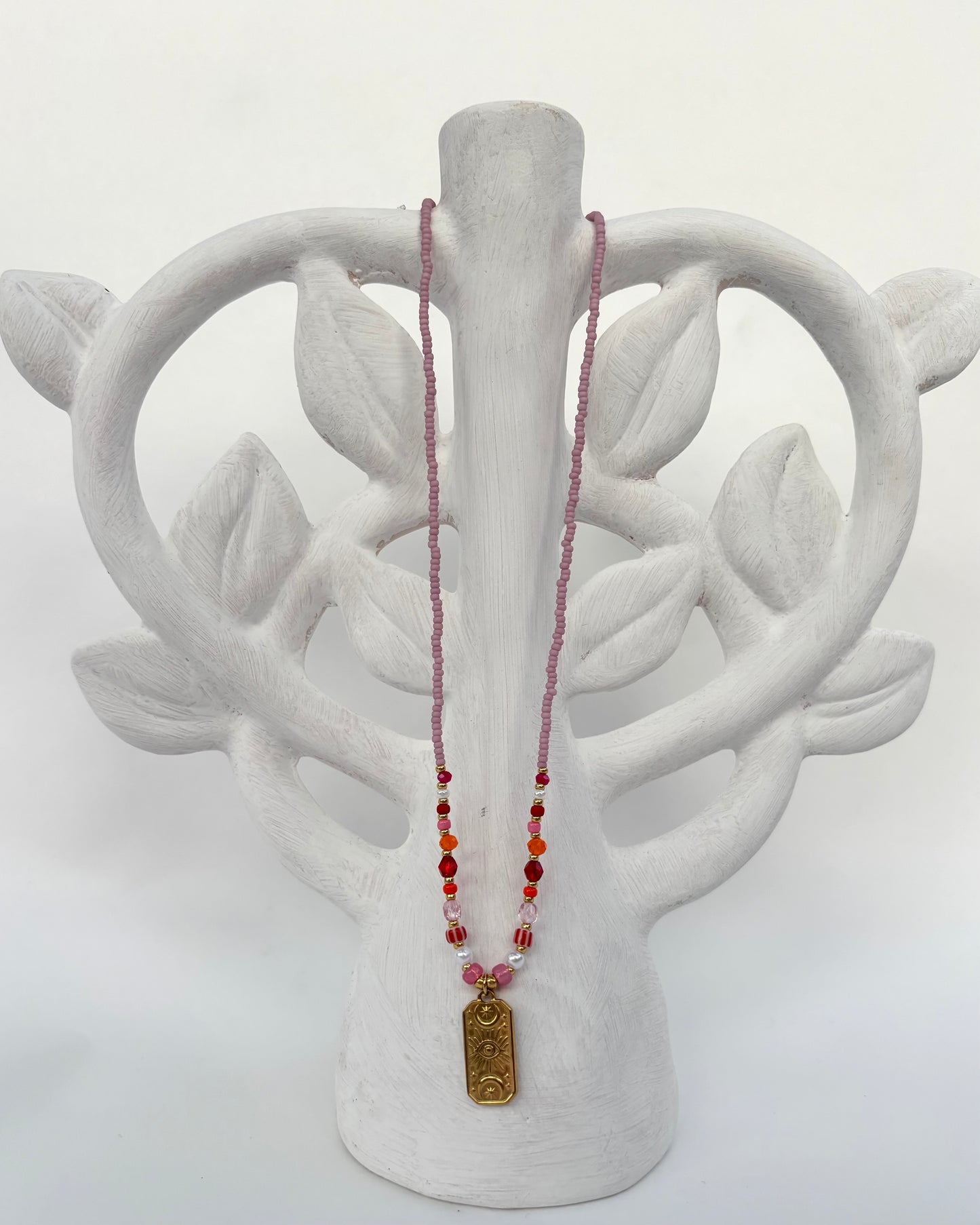 - Handgemaakte kralen ketting