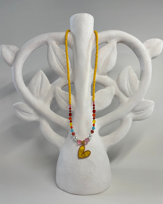 - Handgemaakte kralen ketting
