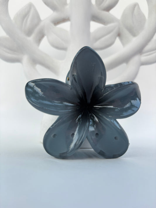 Bloemenhaarclip groot