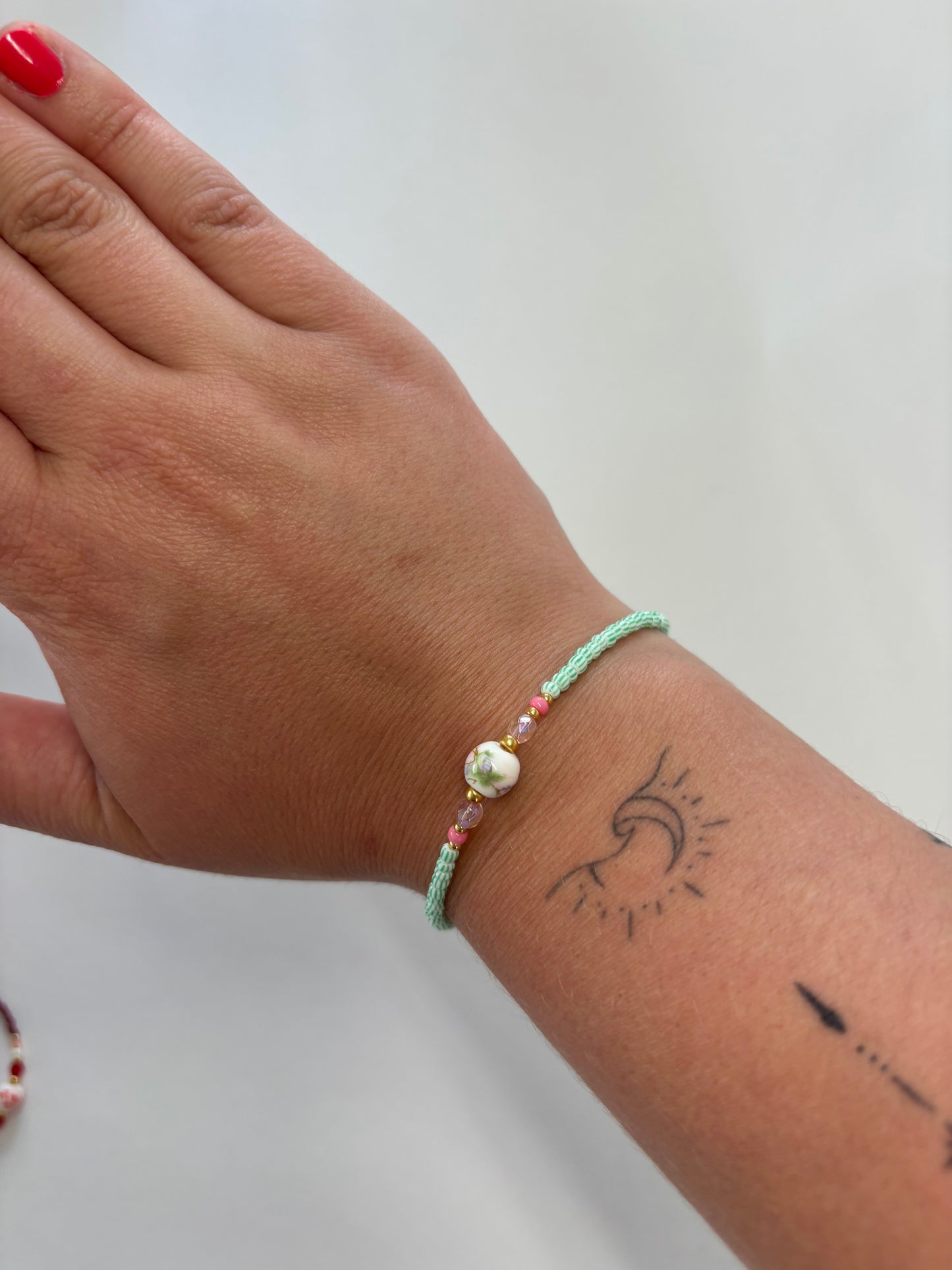Handgemaakt kralen armbandje