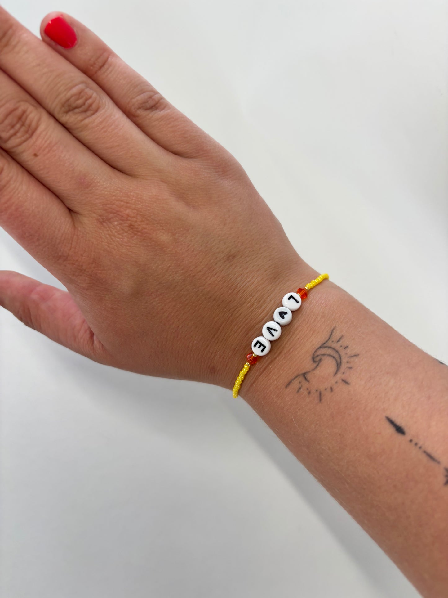Handgemaakt kralen armbandje