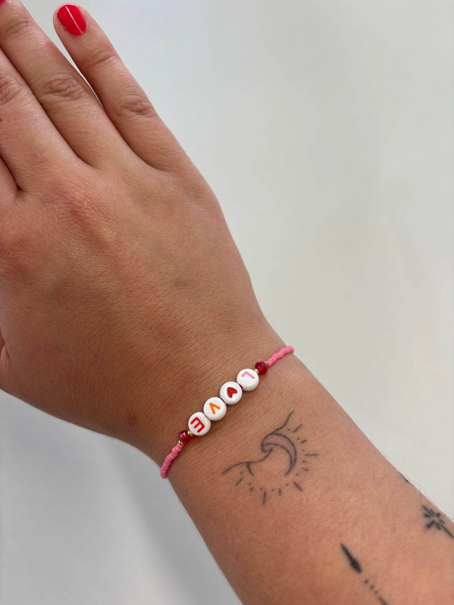 Handgemaakt kralen armbandje