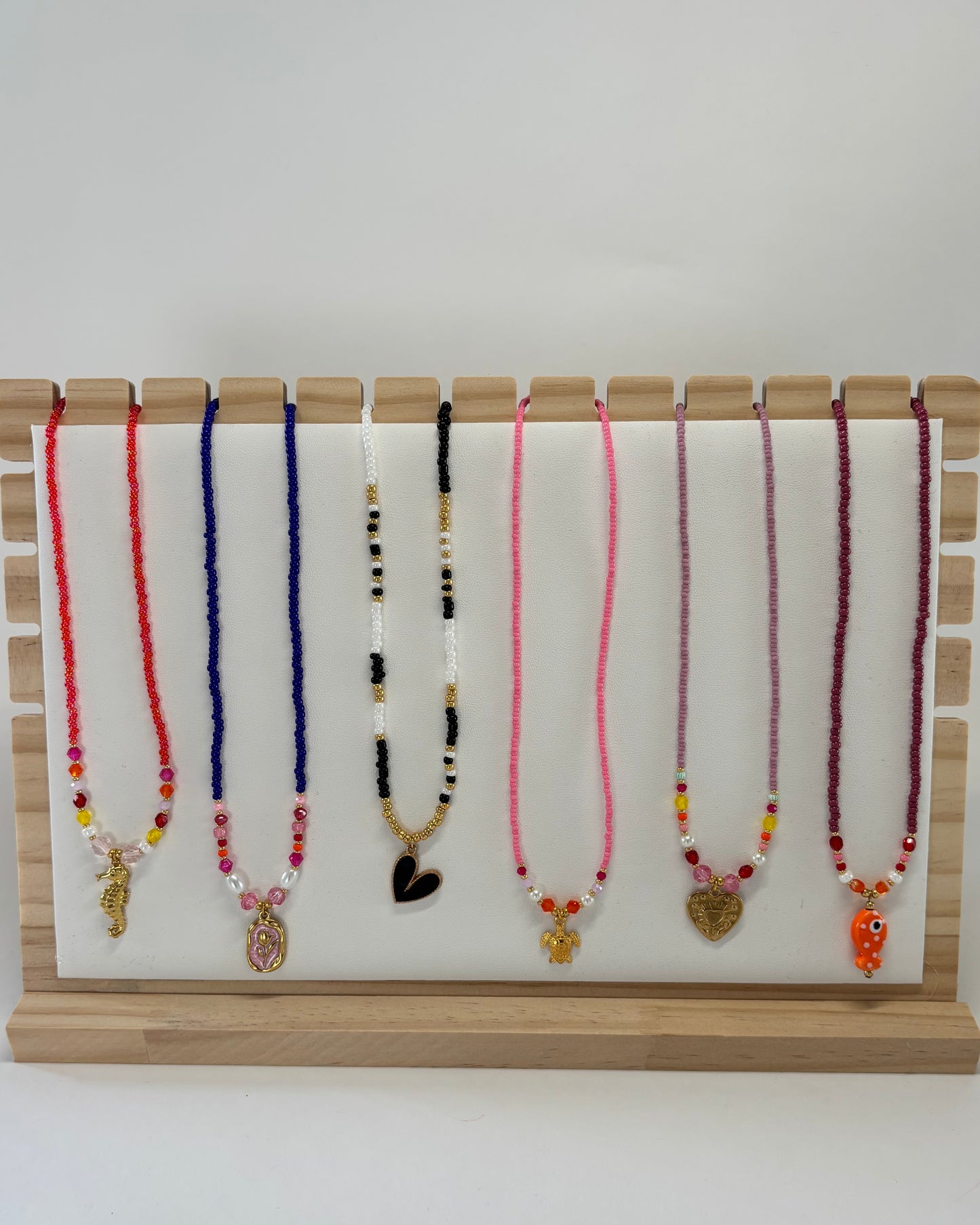 Handgemaakte kralen ketting