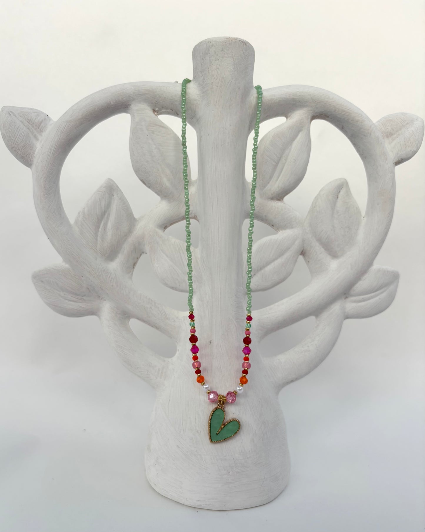 - Handgemaakte kralen ketting
